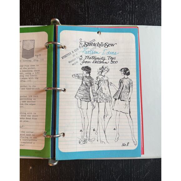 Stretch & Sew Pattern Binder by Ann Person Vintage - Picture 5 of 5